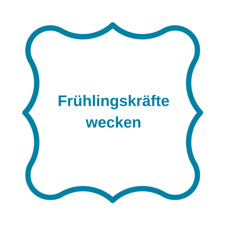 Frühlingskräfte wecken