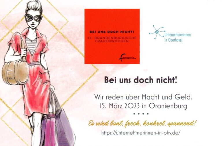 Stadtmagazin kündigt Frauenwochen-Veranstaltungen an